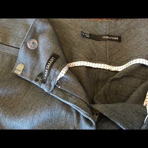 Heather grey dress slacks